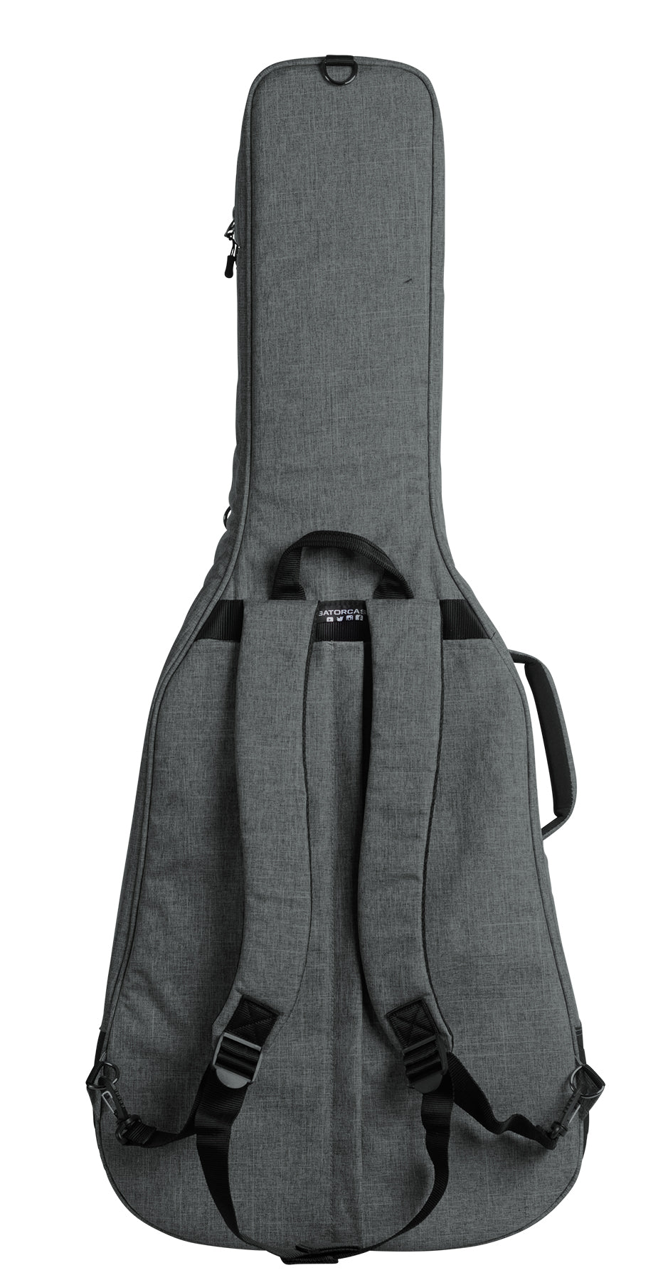 Estuche Gator GT-ACOUSTIC-GRY - correas tipo mochila