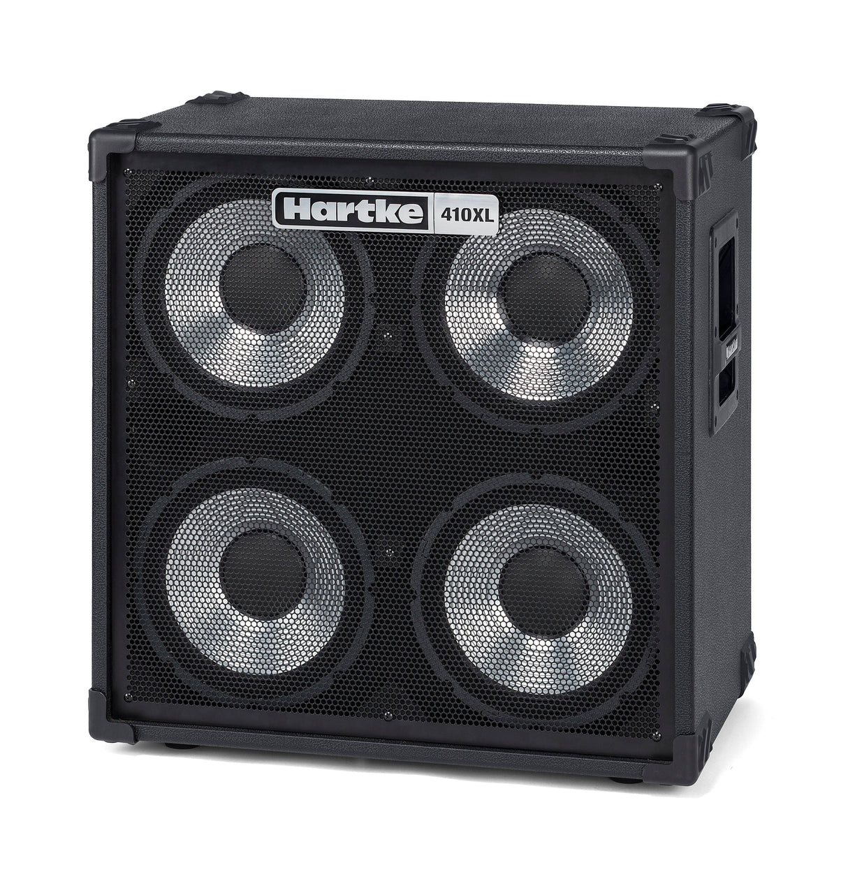 Cabina para bajo Hartke 410XL V2 4x10, vista frontal en ángulo