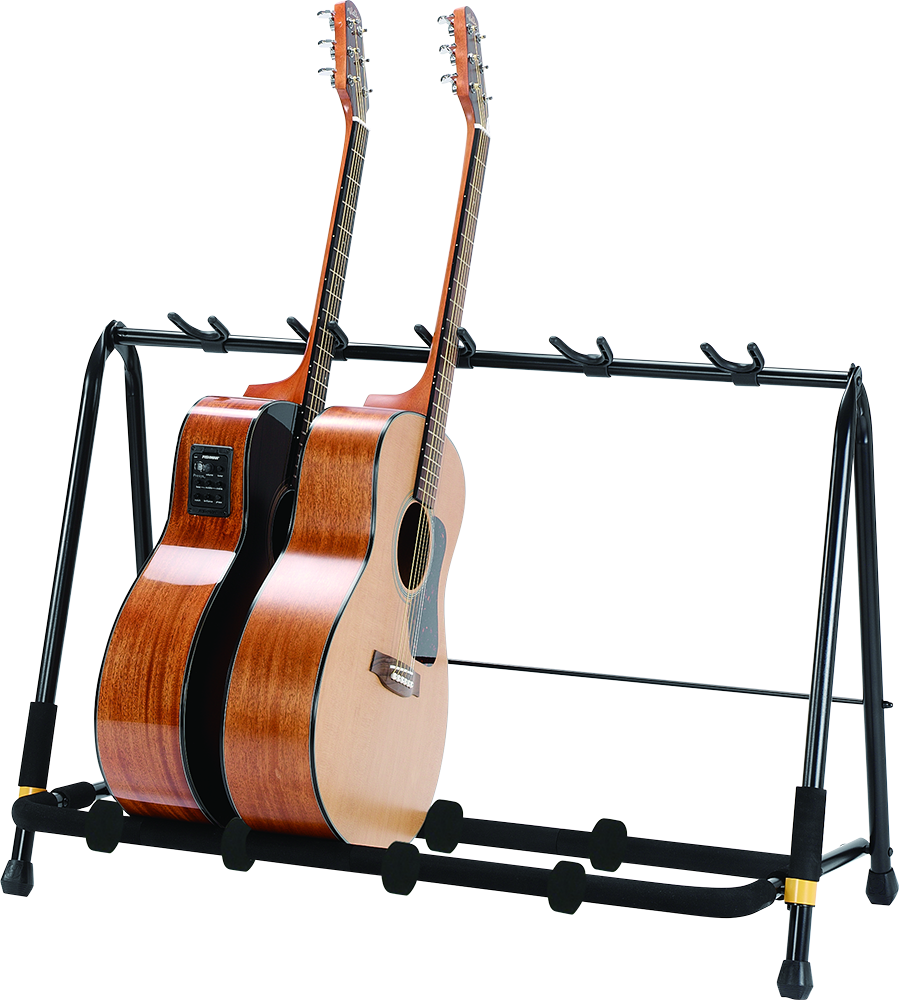 Rack para cinco guitarras HERCULES GS525B, vista principal