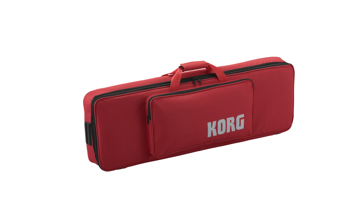 Estuche blando Korg SC-KROSS 61 rojo vista frontal