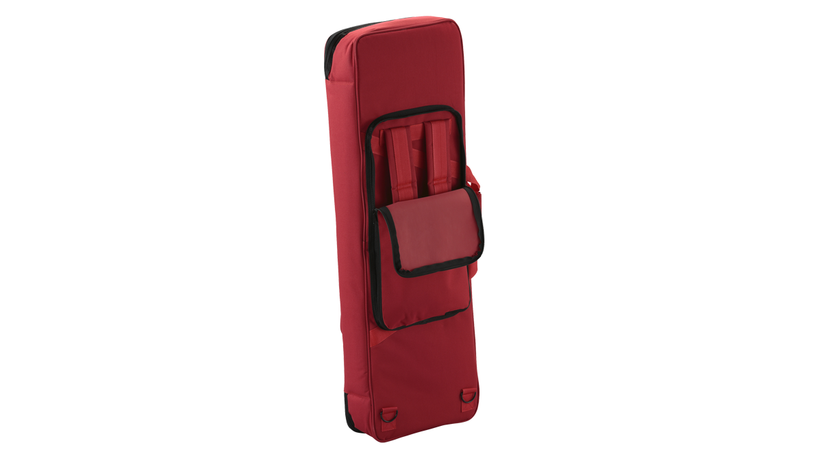 Estuche Korg SC-KROSS 61 rojo vista posterior