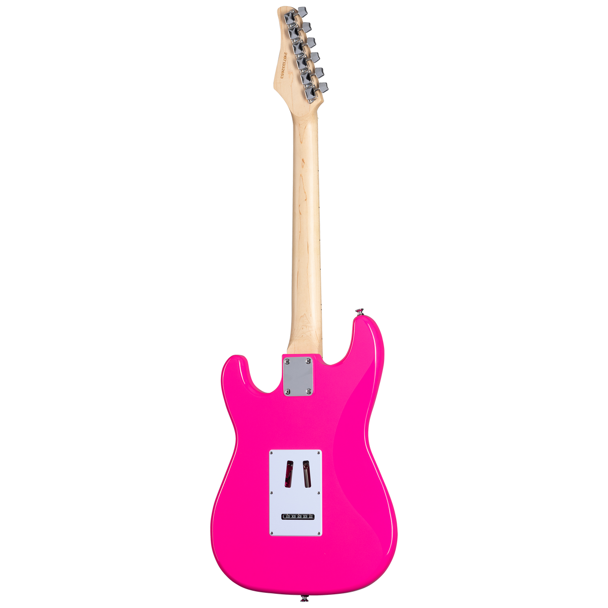 Guitarra Kramer Focus VT-211S Hot Pink – reverso completo