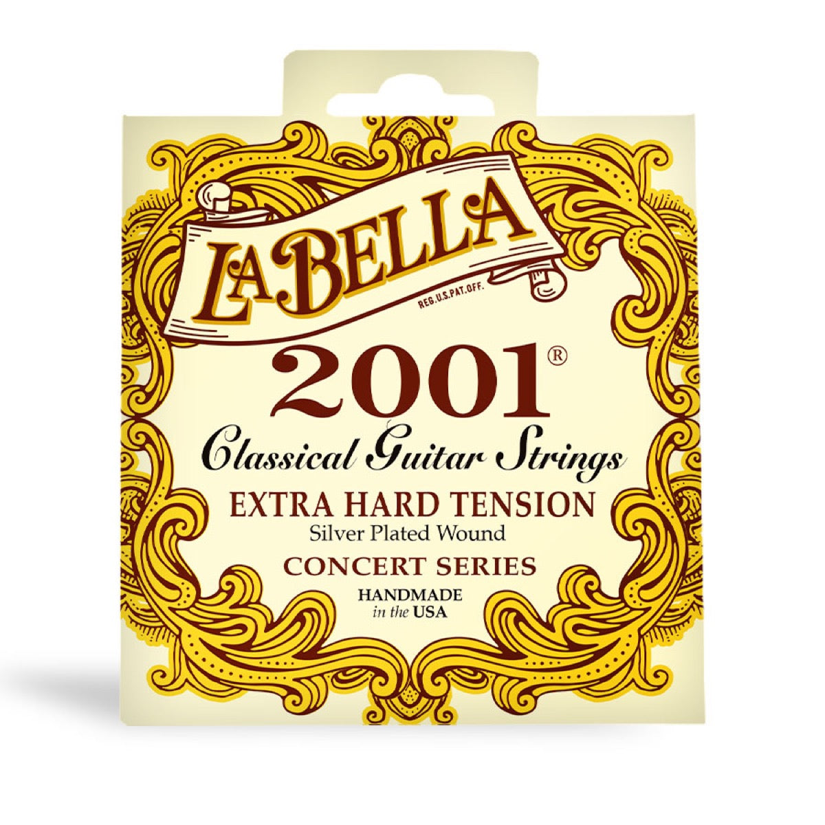 Cuerdas La Bella 2001 Classical Extra Hard Tension para guitarra clásica