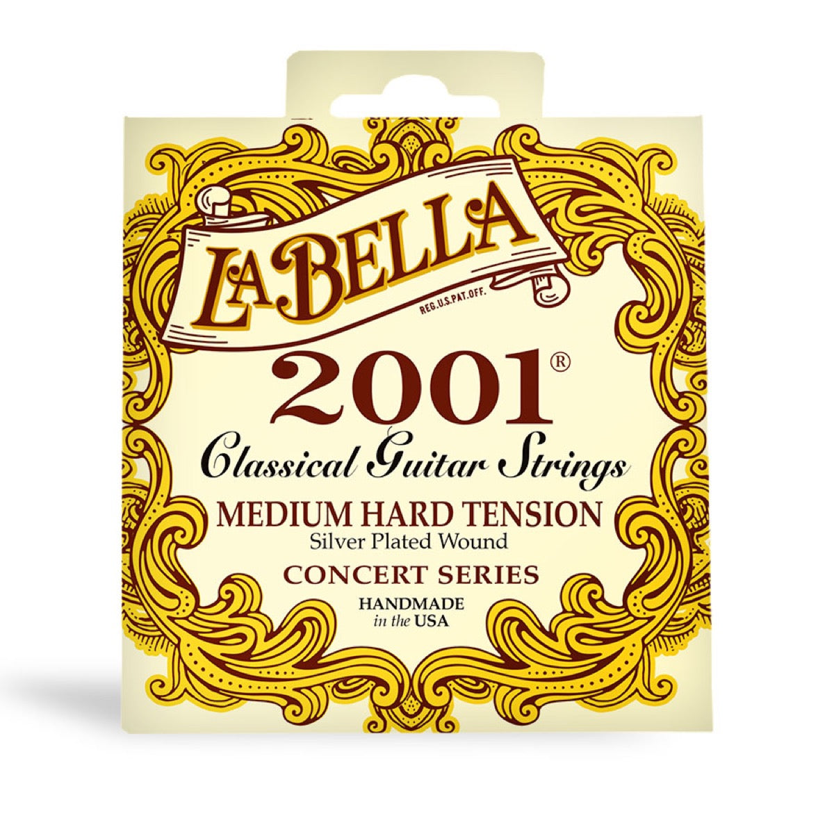 Cuerdas La Bella 2001 Classical Medium Hard Tension para guitarra clásica