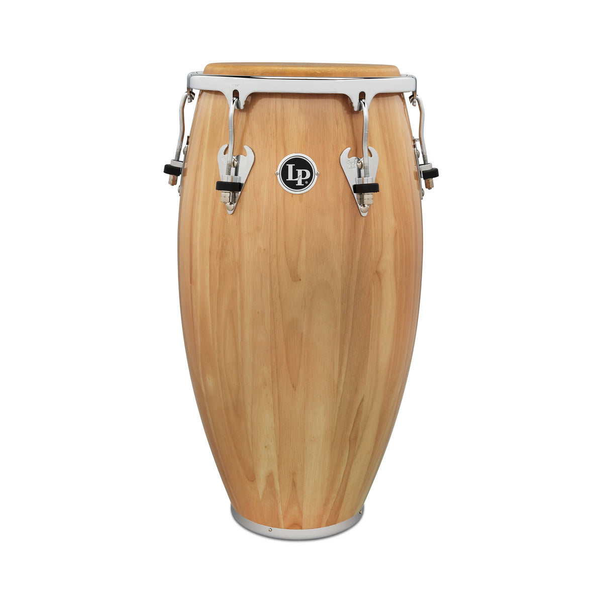 Conga LP Matador M752S-AWC Natural Chrome de 11 3/4 pulgadas, vista principal sobre fondo blanco