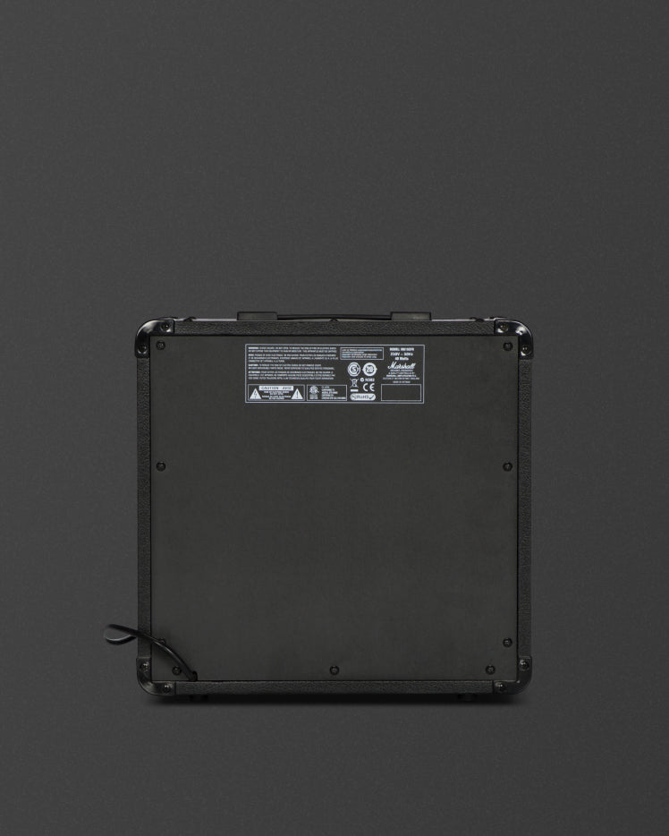 Marshall MG15R, vista posterior