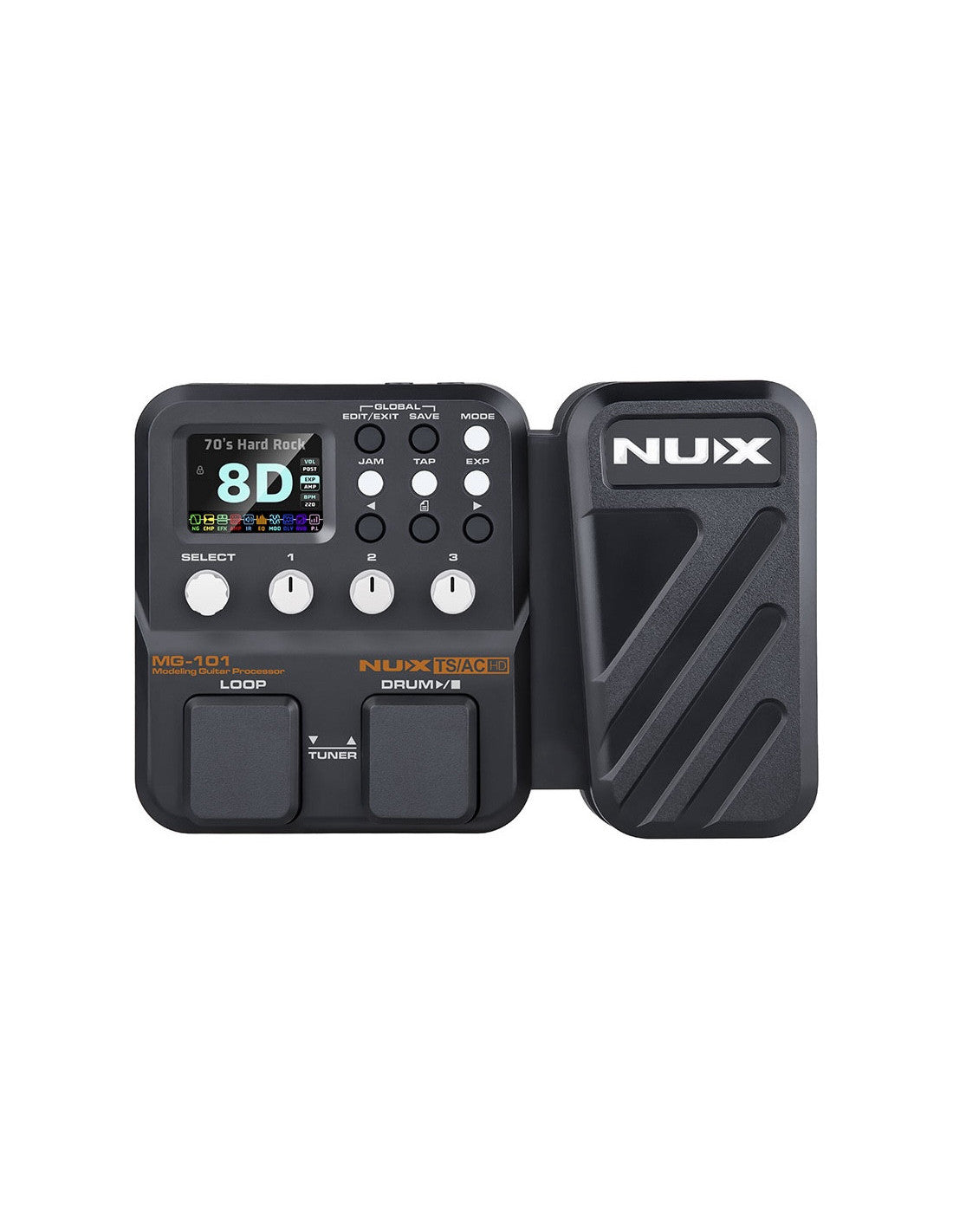 Procesador multiefectos para guitarra NUX MG-101