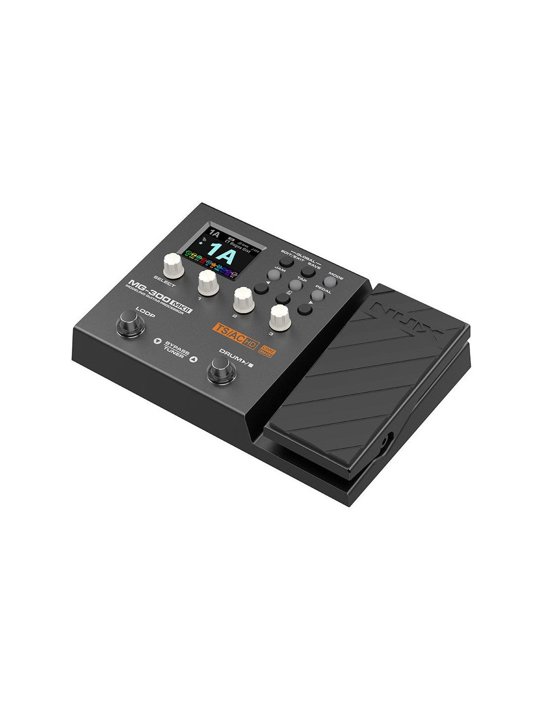 Pedalera multiefectos para guitarra NUX MG-300 MKII