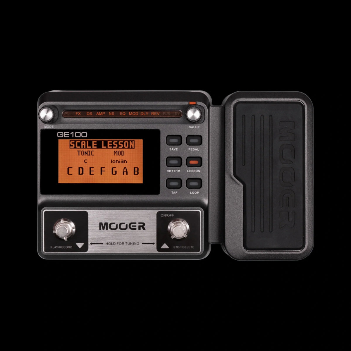 Pedal multiefectos Mooer GE100 para guitarra, vista principal