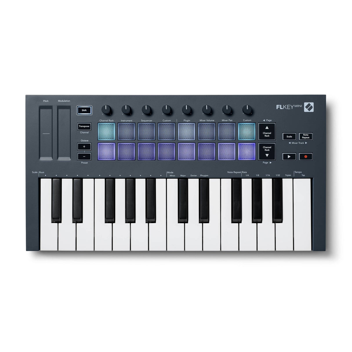 Novation FLkey Mini MK1 vista superior