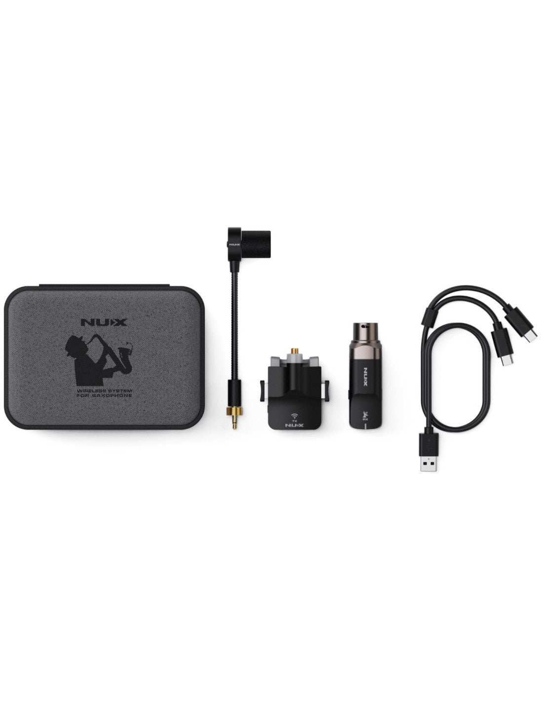 Sistema inalámbrico para saxofón NUX B-6