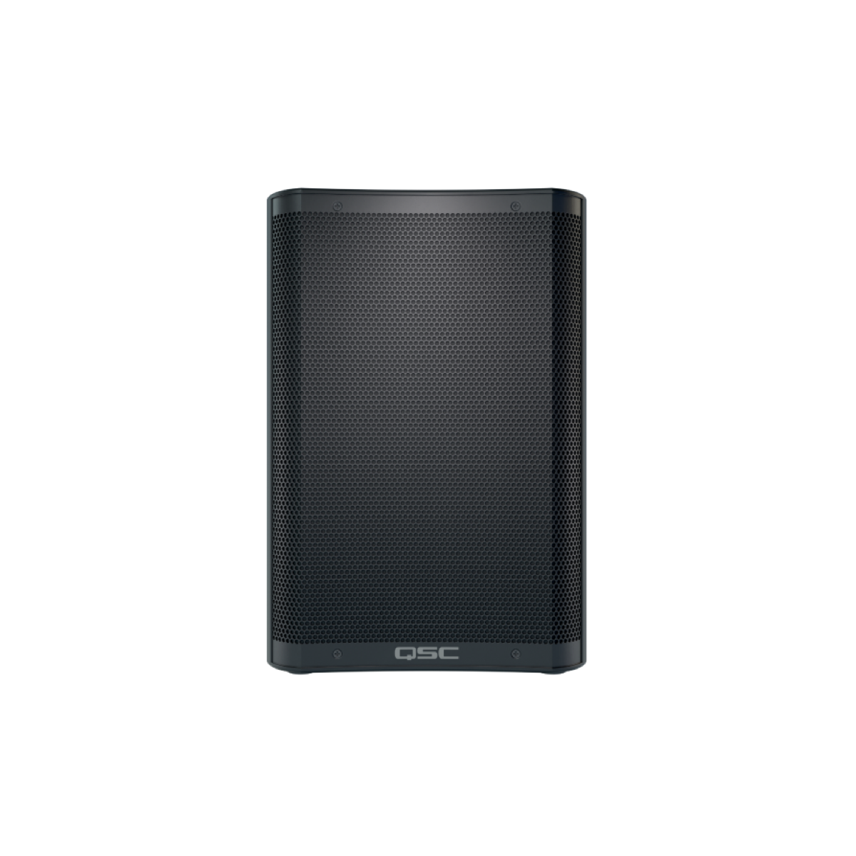 Altavoz portátil a batería QSC CB10 de 10 pulgadas, vista frontal