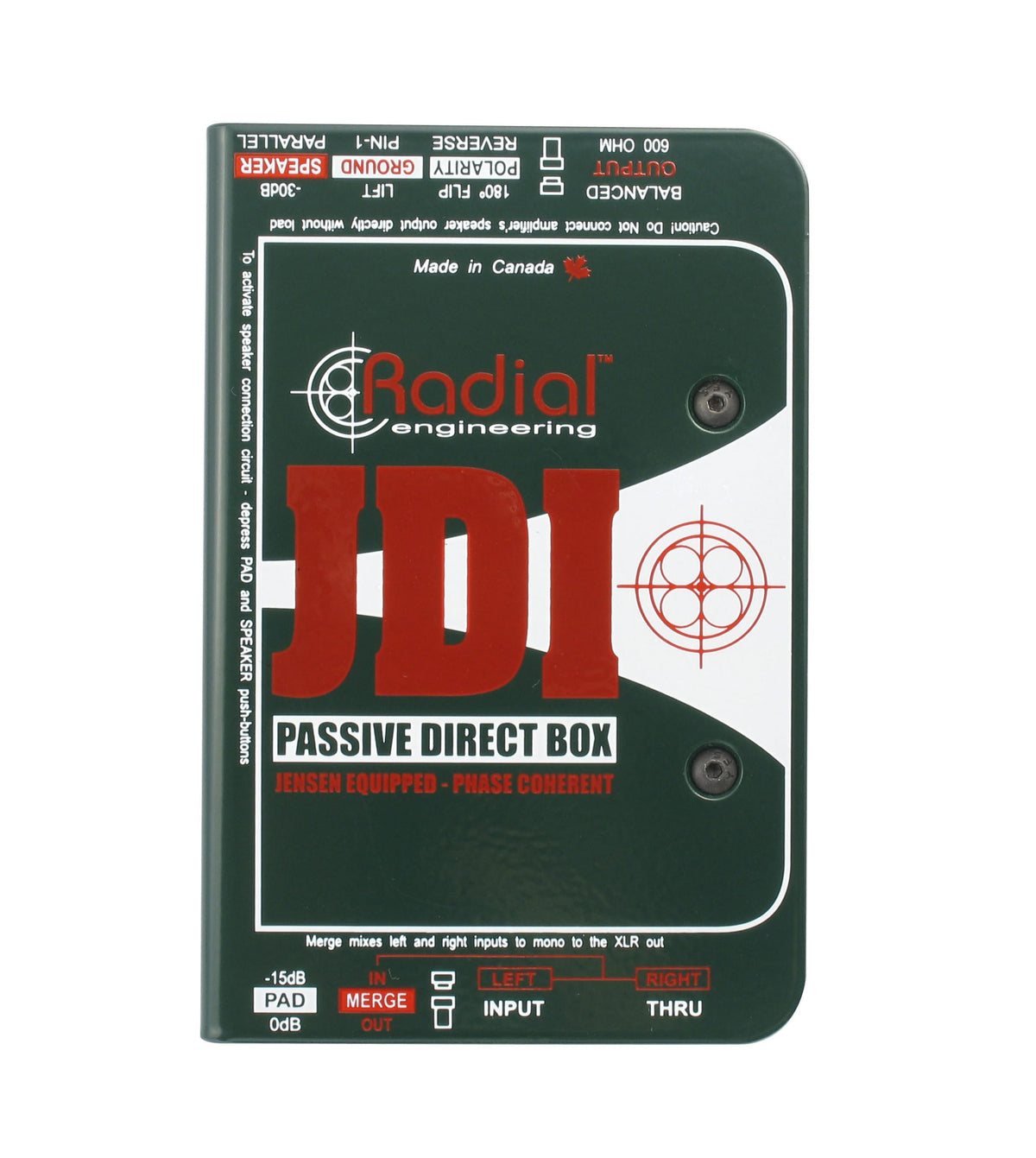 Caja Directa Pasiva Radial JDI imagen oficial del producto completo