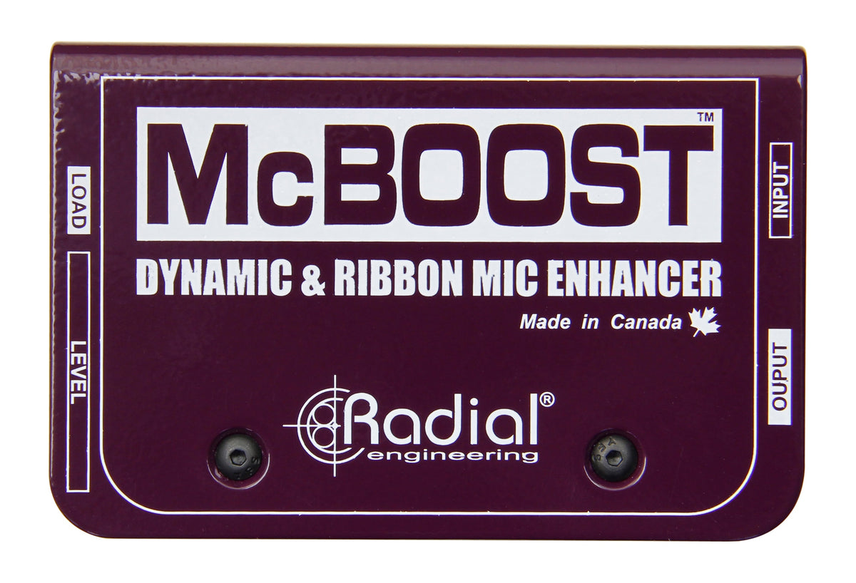 Amplificador de Señal de Micrófono Radial MCBoost imagen oficial del producto completo