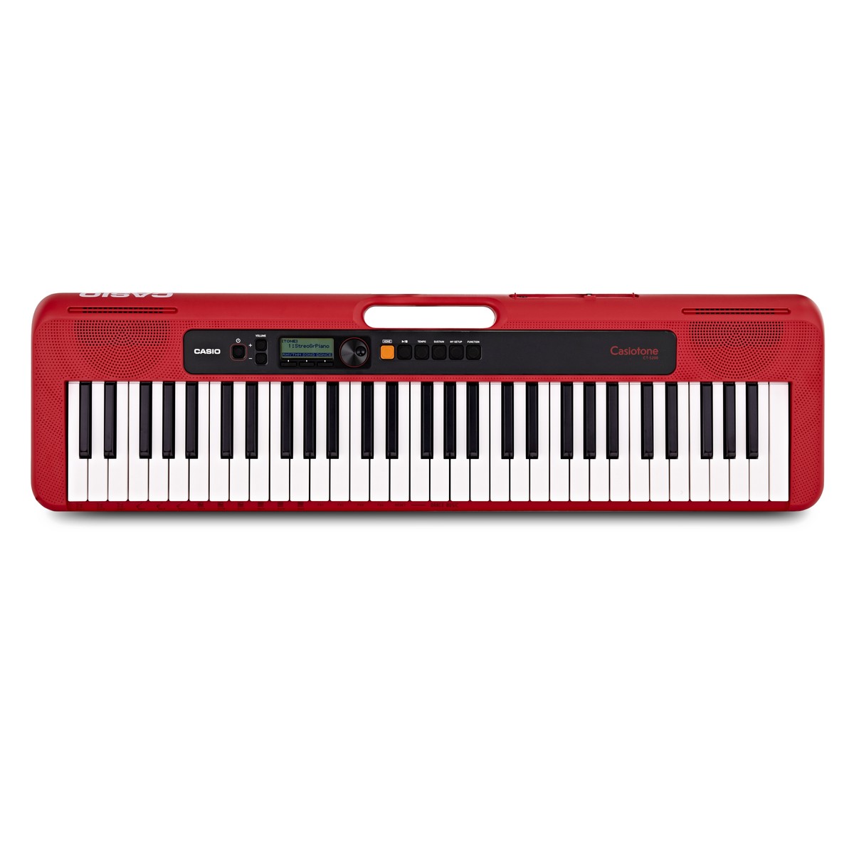 Teclado Casio CTS 200 Rojo