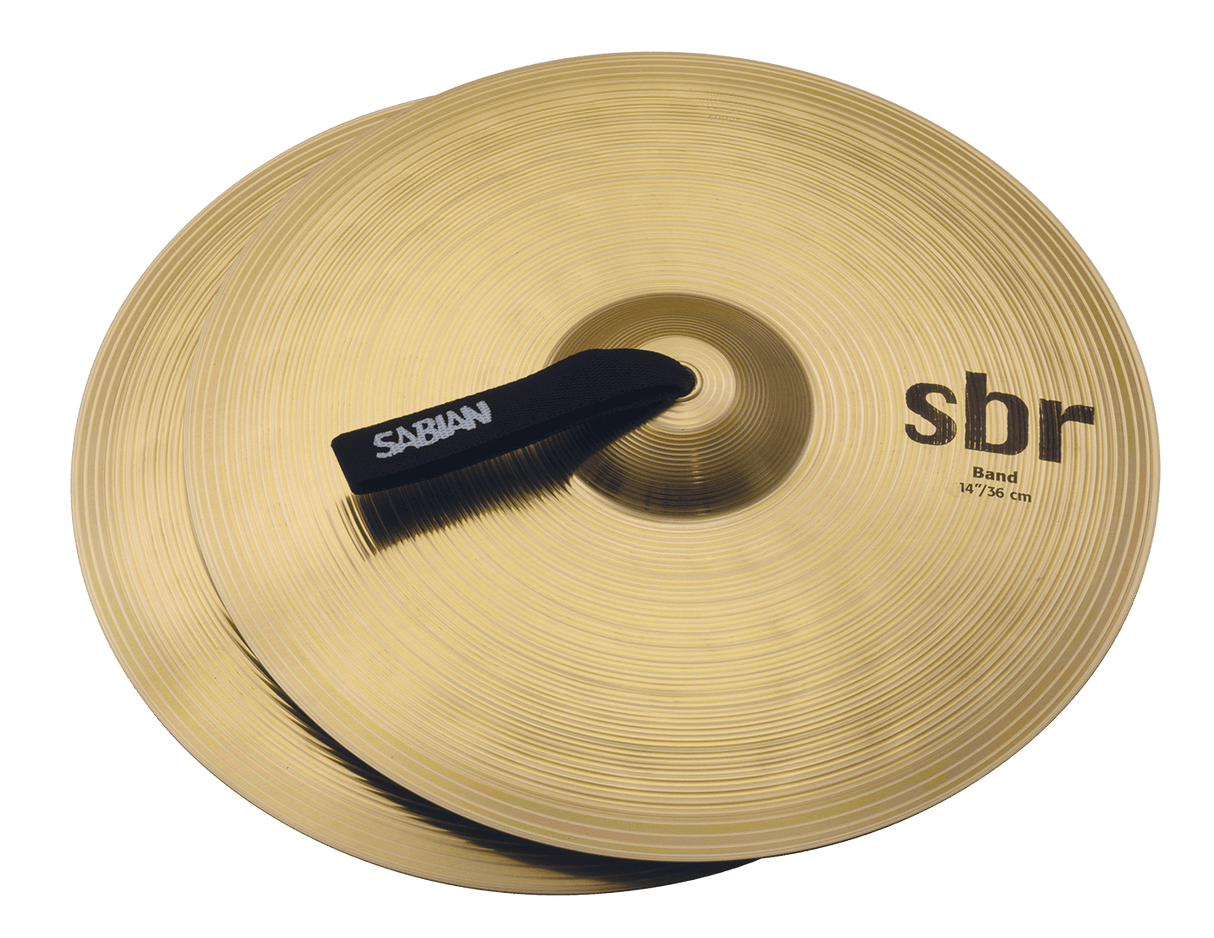 Par de platillos Sabian SBr Marching Band de 14 pulgadas