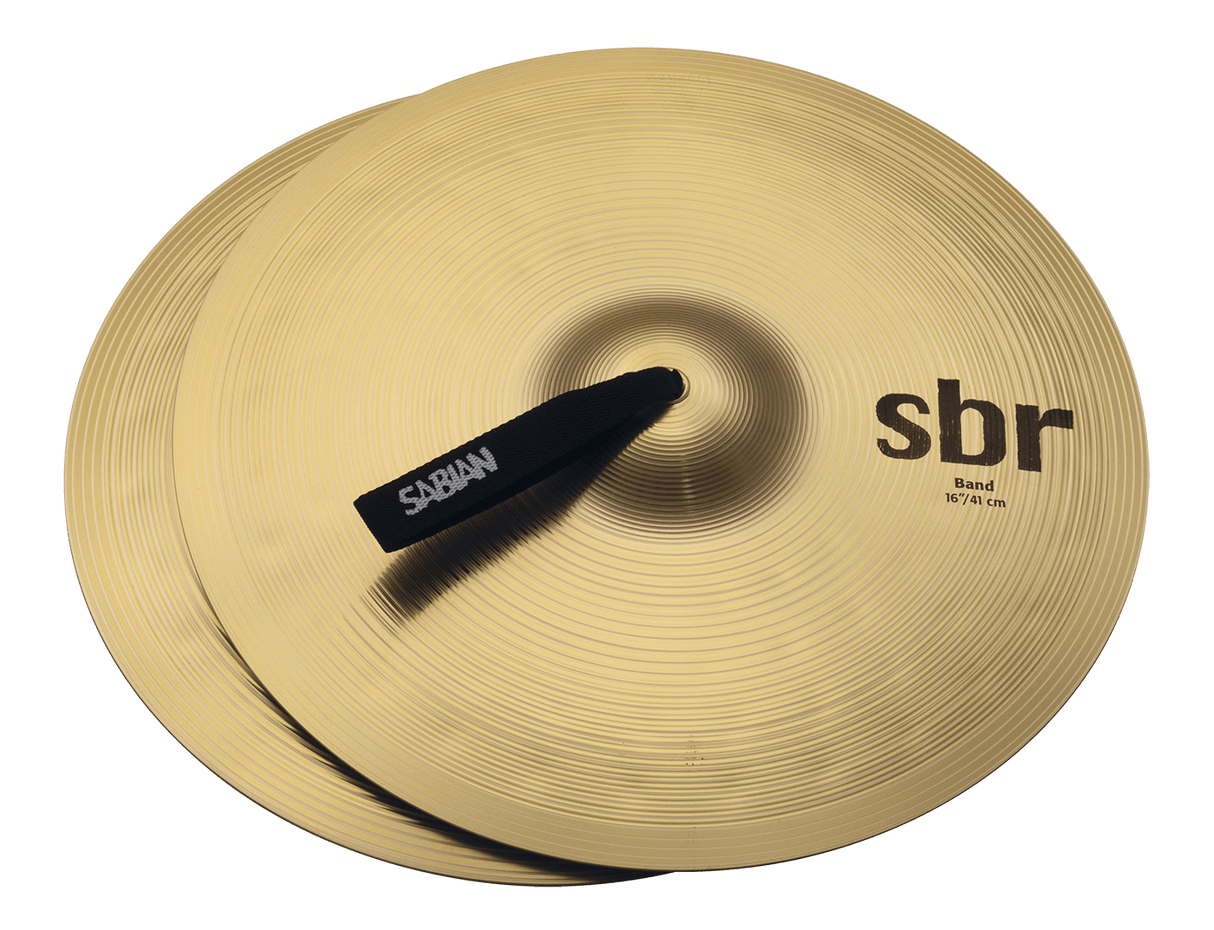 Par de platillos Sabian SBr Marching Band de 16 pulgadas