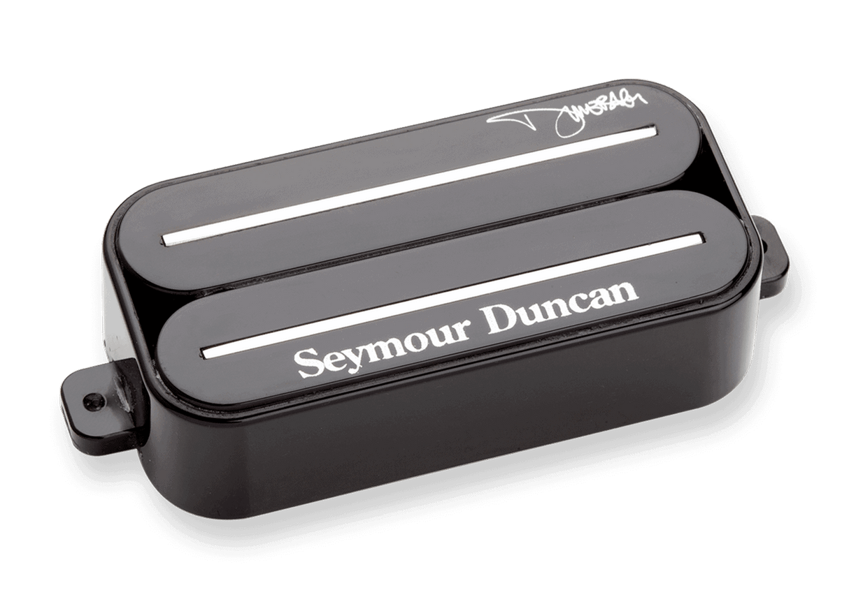 Pastilla Seymour Duncan Dimebucker SH-13 negra, vista principal sobre fondo blanco