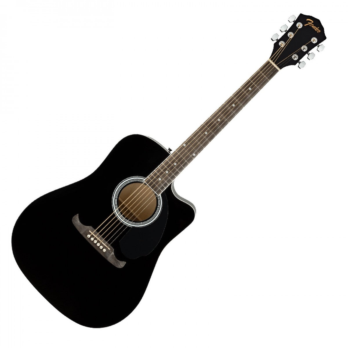 GUITARRA ELECTROACUSTICA FENDER FA125CE NEGRA 0971113506, imagen 1