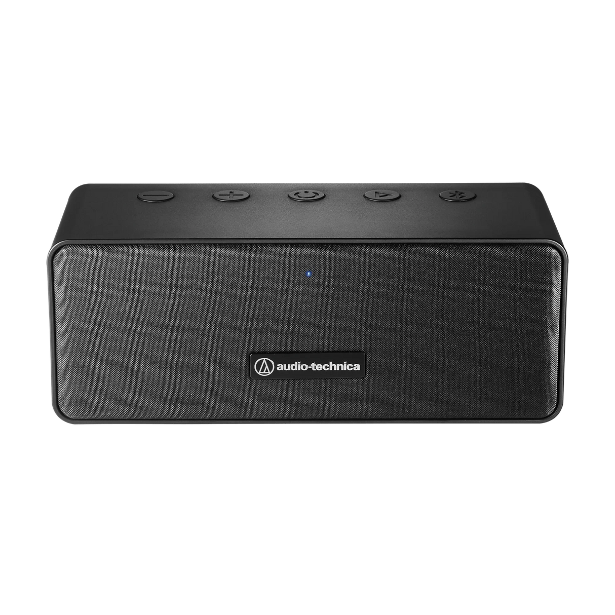 Altavoz Portátil Inalámbrico Bluetooth AudioTechnica AT SP65XBT vista oficial completa sobre fondo limpio