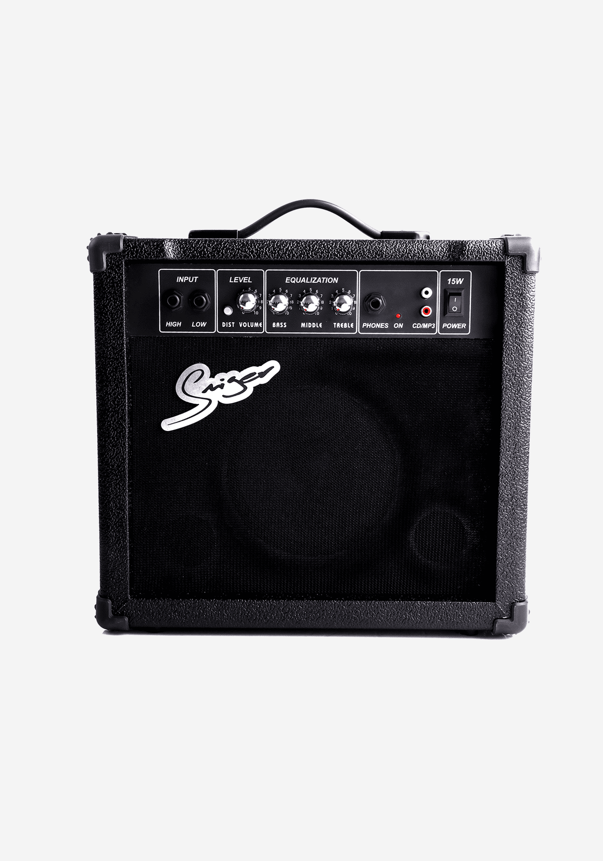 Amplificador Smiger YX-15 vista frontal