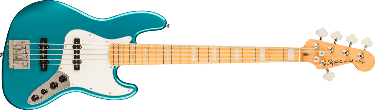 Bajo Squier Classic Vibe Active '70s Jazz Bass V Ocean Turquoise, vista frontal