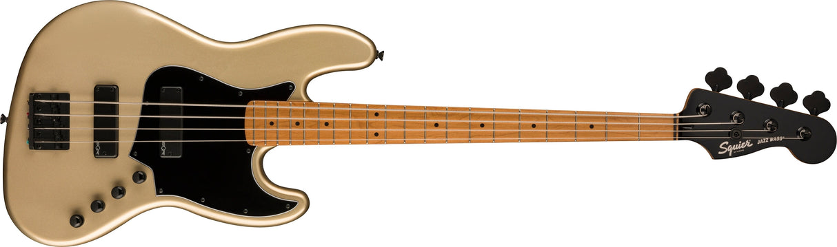 Bajo Squier Contemporary Active Jazz Bass HH Shoreline Gold, vista frontal