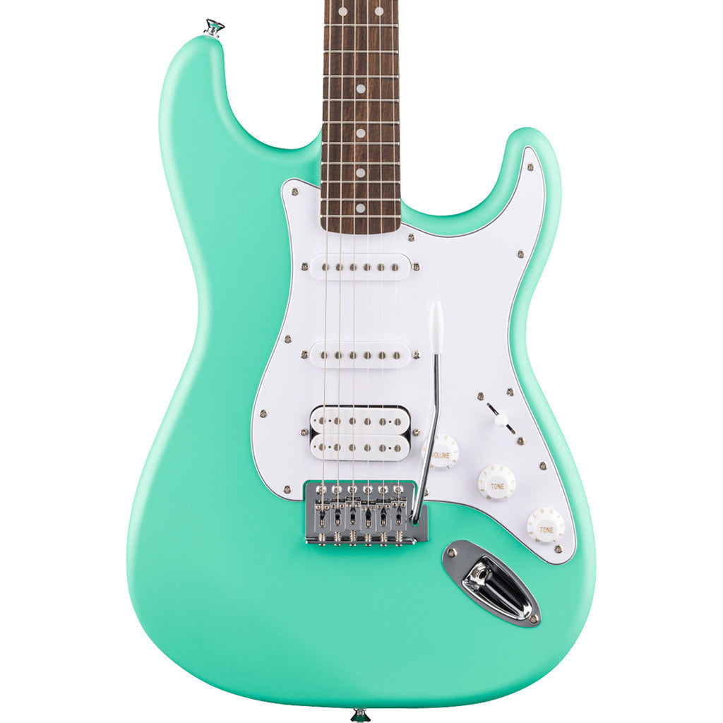 Guitarra Squier Debut Collection Stratocaster HSS Sea Foam Green 0379610549, vista frontal