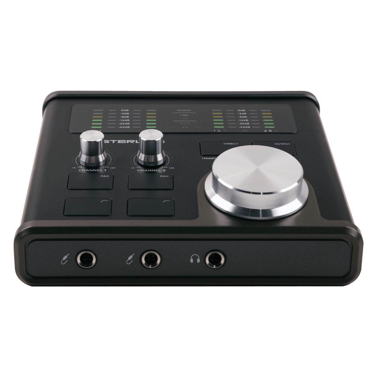 Interfaz Sterling Harmony H224, vista frontal angular
