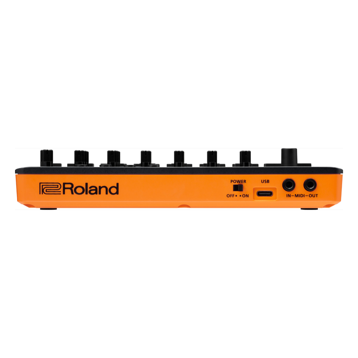 Caja de ritmos Roland AIRA Compact T-8 vista desde la parte posterior