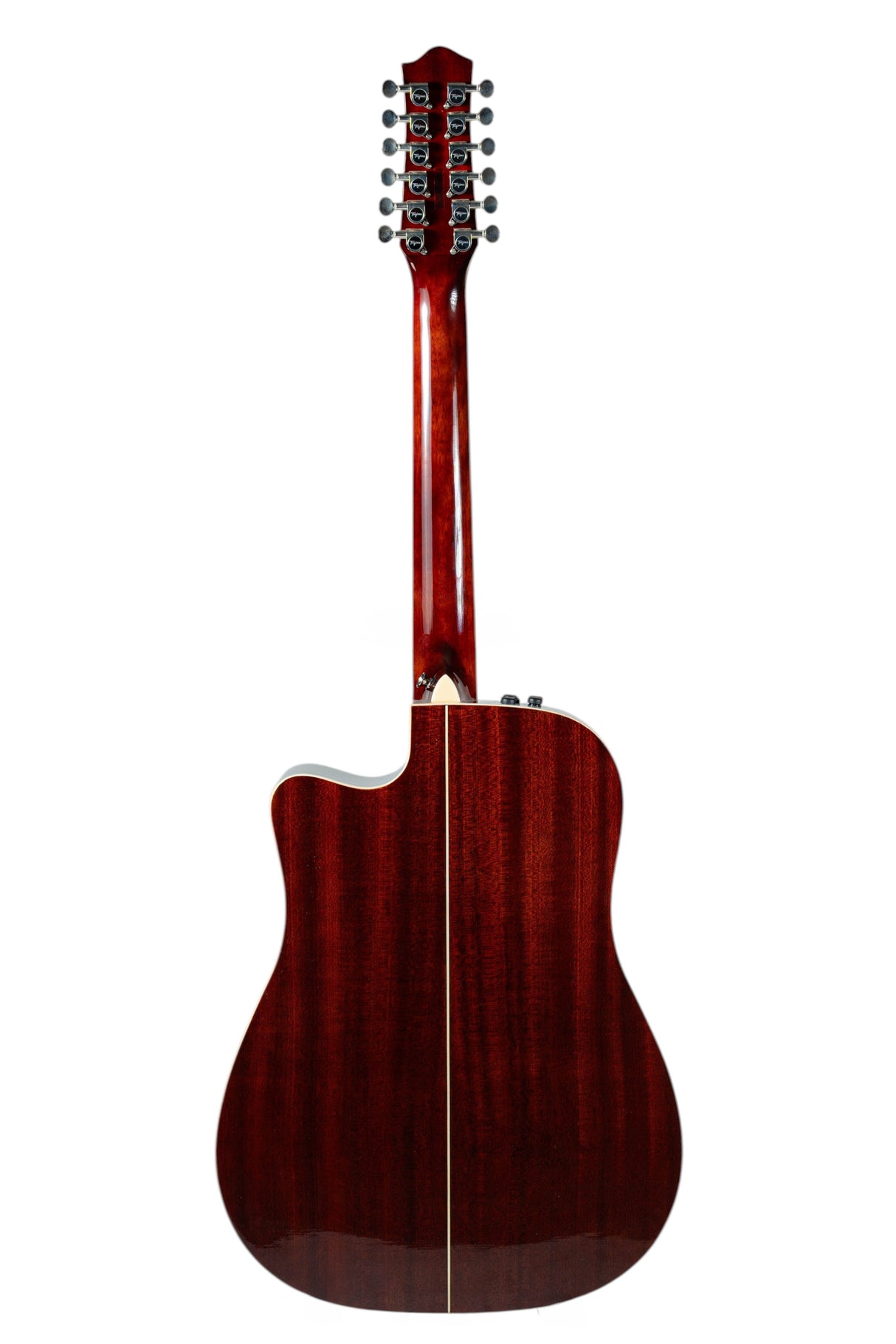 Guitarra Tagima Sierreña XII natural, vista de detalle