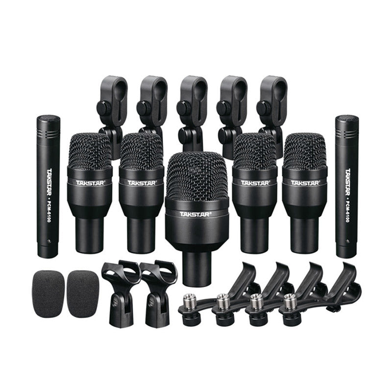 Set de micrófonos para batería Takstar DMS-D7, vista principal