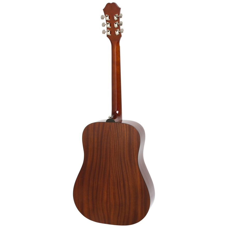 Epiphone Songmaker DR-100 Natural, vista posterior completa