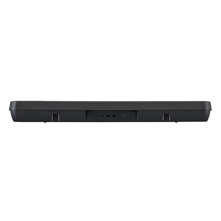 Teclado Yamaha PSR-E360, vista posterior