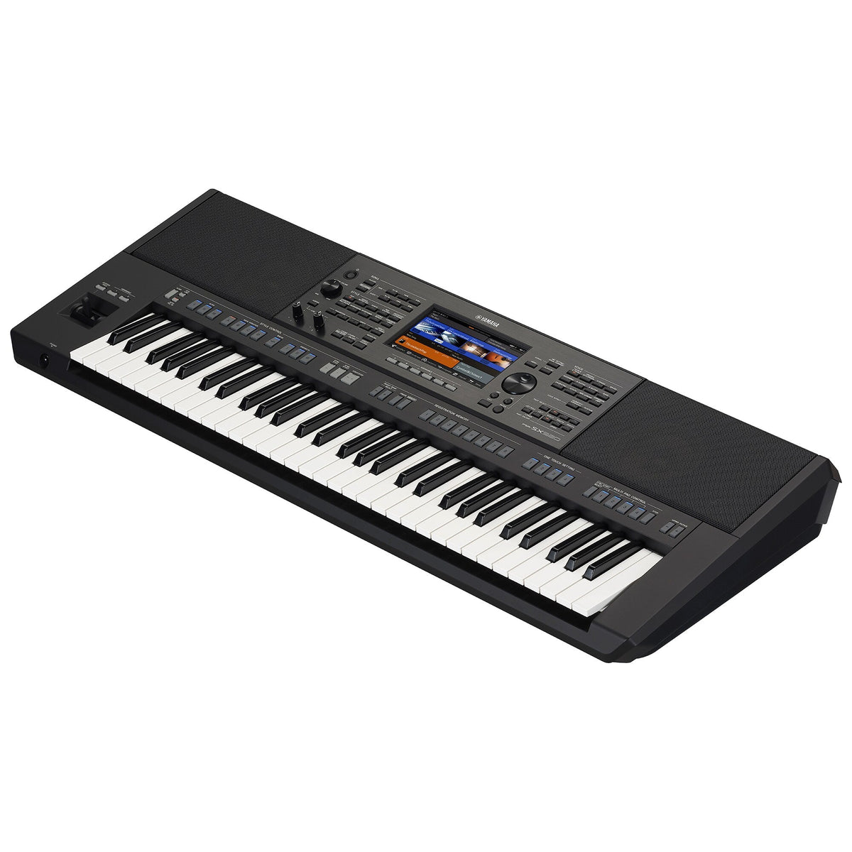 Teclado Yamaha PSR-SX920, vista diagonal