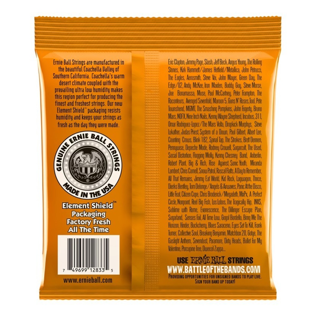 Encordado Ernie Ball 2833