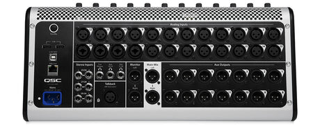Consola digital QSC TouchMix 30 Pro vista posterior