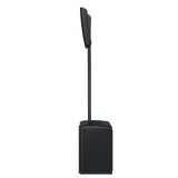 Sistema de columna QSC KC12 negro vista lateral