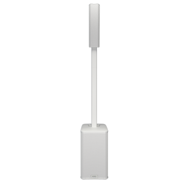 Sistema de columna QSC KC12 blanco vista frontal