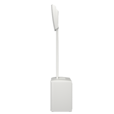 Sistema de columna QSC KC12 blanco vista lateral