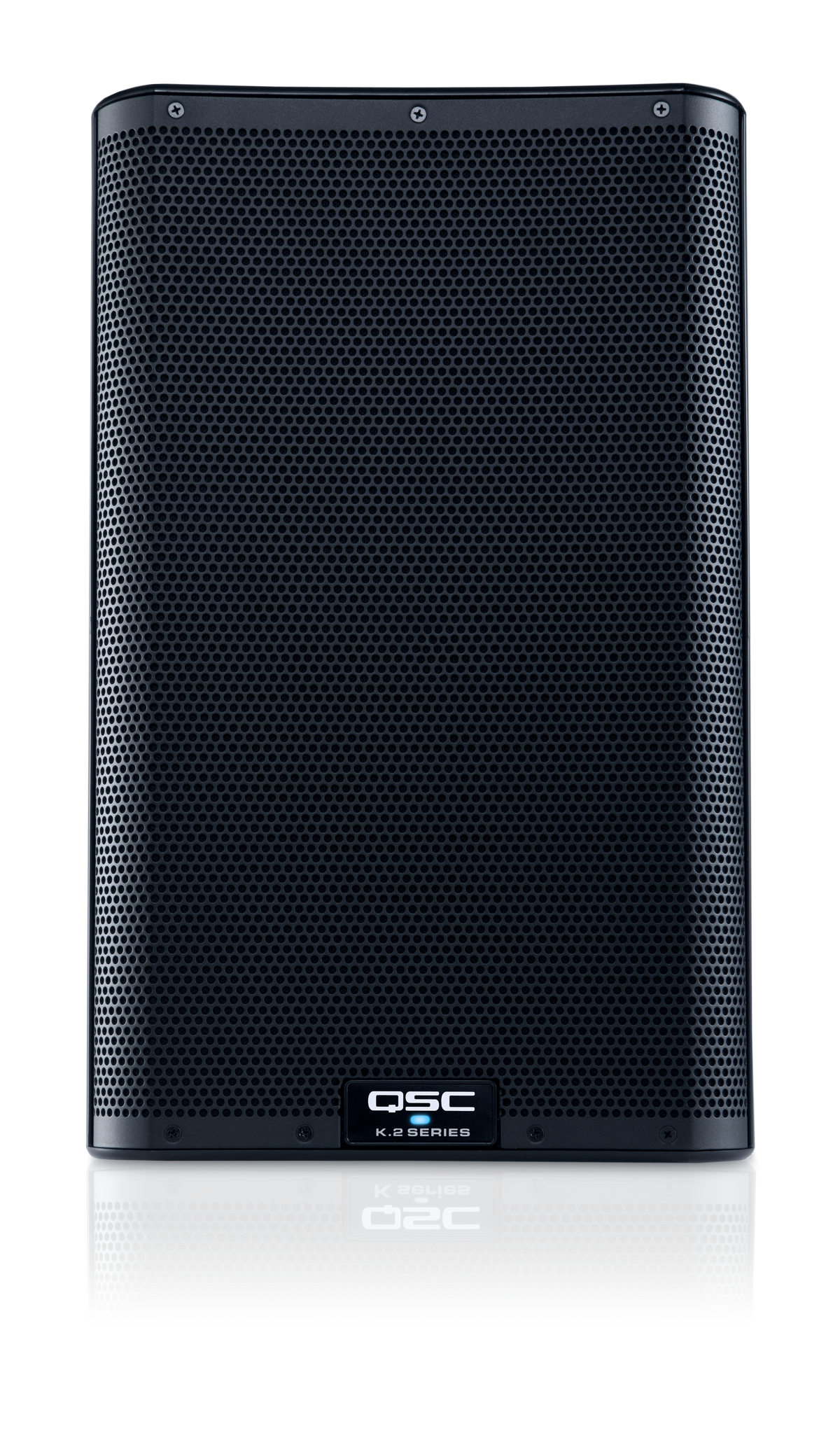 Cabina activa QSC K10.2 vista frontal