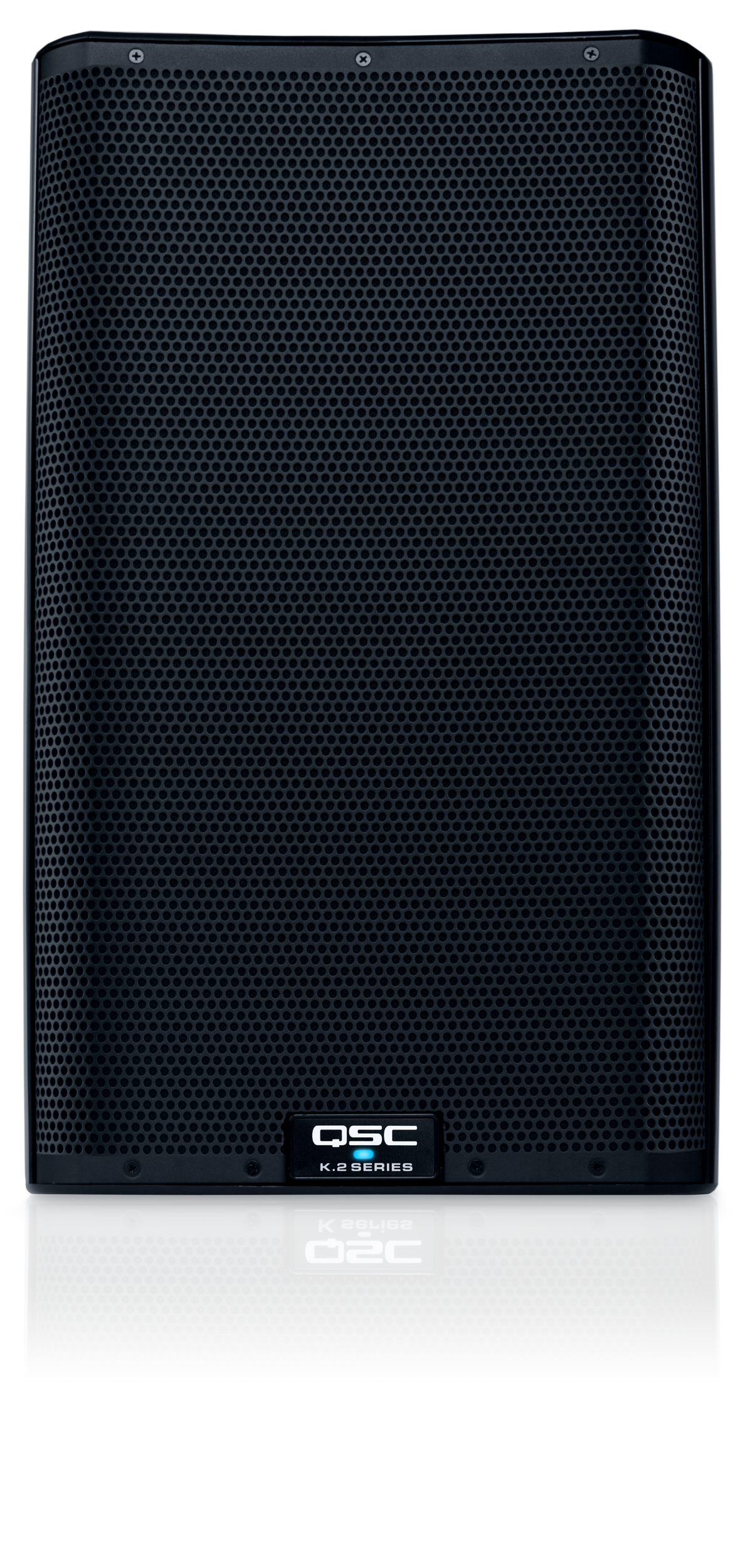 Cabina activa QSC K12.2 vista frontal