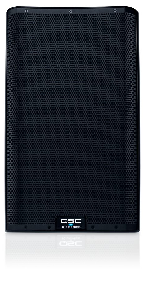 Cabina activa QSC K12.2 vista frontal