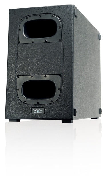 Subwoofer cardioide QSC KS212C vista lateral