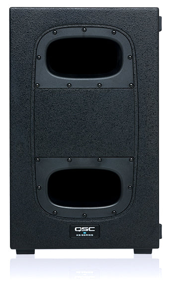 Subwoofer activo QSC KS112 vista frontal