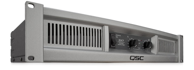 Amplificador QSC GX7 vista frontal