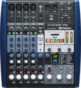 Mezcladora PreSonus StudioLive AR8c vista superior