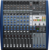 Mezcladora PreSonus StudioLive AR12c vista superior
