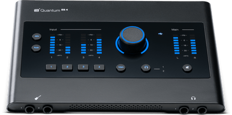 Interfaz PreSonus Quantum ES 4 vista frontal