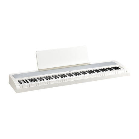 Piano Digital Korg B2+ WH vista oficial completa sobre fondo blanco